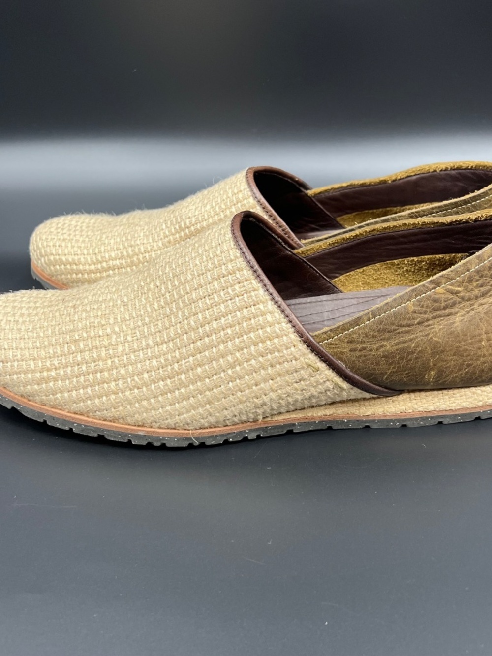 Vintage Cole Haan Nike Air Woven Hemp Loafers Slip-On Men's Size 13M Rare - Picture 4 of 10